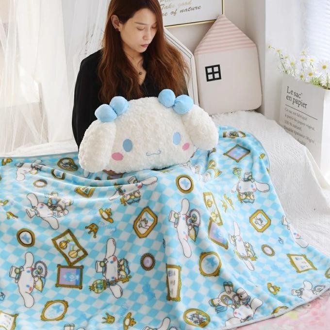 Balmut Boneka Selimut Cinnamoroll Head