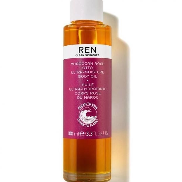 REN Clean Skincare Moroccan Rose Otto Ultra-Moisture Body Oil ___maxie