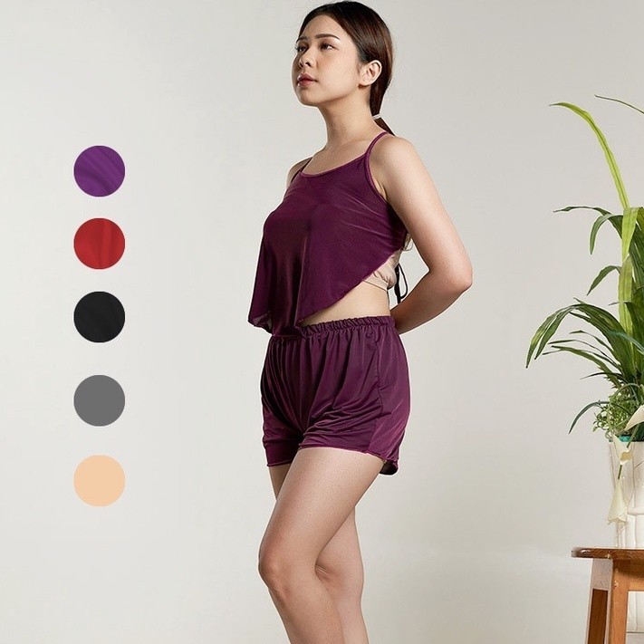 Baju Lingerie Sexy Hot Wanita Setelan Lingeri Seksi Kekinian Kado Pernikahan Ungu Valerie M297