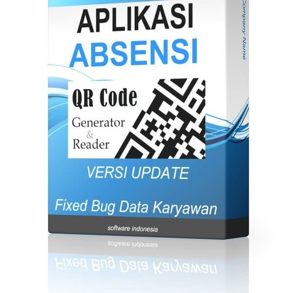 Software Aplikasi Absensi Karyawan QR code