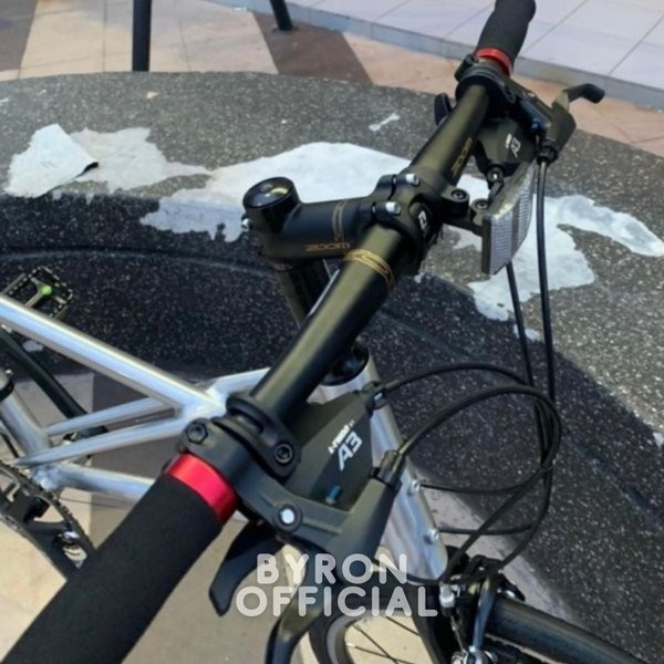 Myllo Sepeda Minivelo Not Tyrell 20 Inch Original Garansi 5 Tahun - Silver