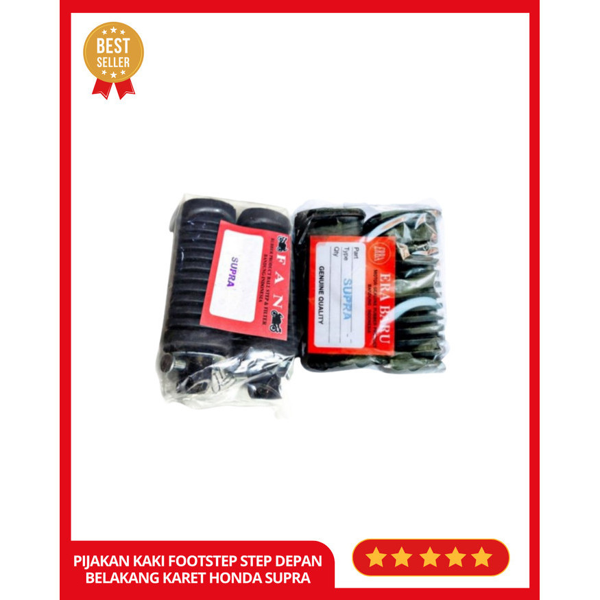 Produk Terbaru Pijakan Kaki Footstep Step Depan Belakang Karet Honda Supra X Lama Fit