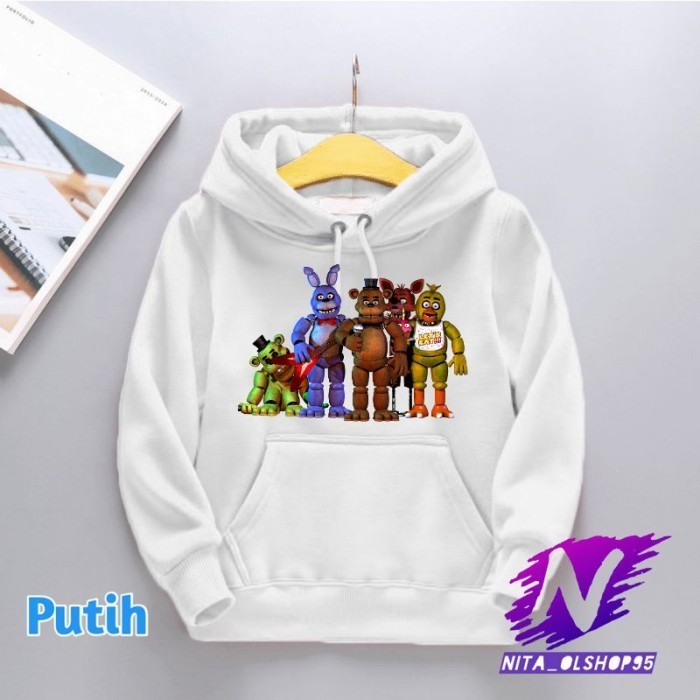 Sweater Hoodie Anak Fnaf Five Nigth At Freddy