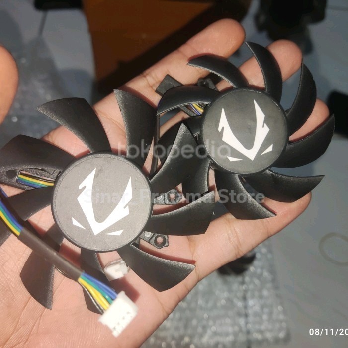 Fan Zotac Gtx 1660 1660 Super 1660Ti Twin 65Mm 75Mm 41 Set Oem