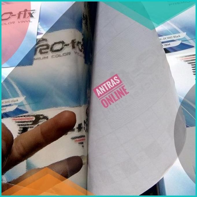 stiker scotlite hitam transparan 1 roll 15meter sticker skotlet motor