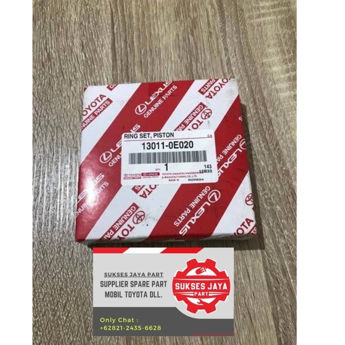 Ring piston innova reborn diesel 13011-0E020 sub 13011-0E022 asli
