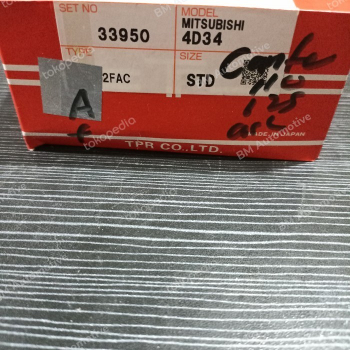 RING SEHER MITSUBISHI CANTER 110/125 PS TP JAPAN