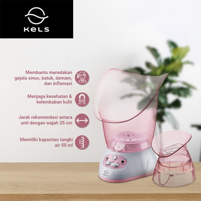 Informa Skincare Tools Kels Peony Facial Steamer Pink