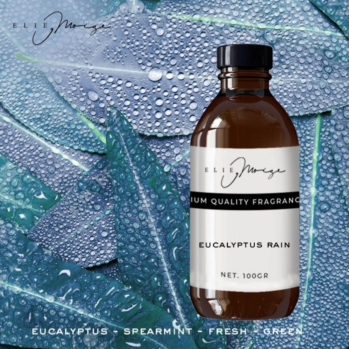 Eucalyptus Rain Fragrance Oil for Candle / Soap / Diffuser 100g