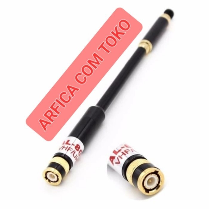 ANTENA AL-800 BNC VHF/UHF JARAK JAUH ANTEN HT ICOM V80 U80