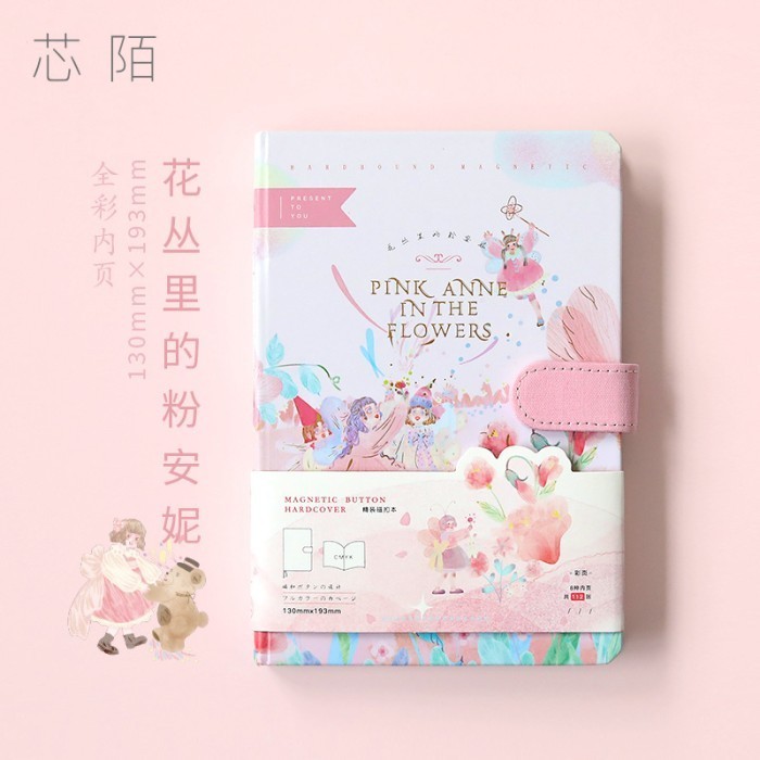 

Magnetic Notebook / Diary Jurnal Agenda Buku tulis Anak / Planner