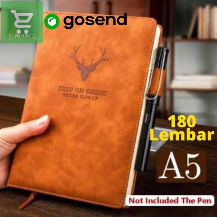 

Buku Jurnal Catatan Perjalanan 180 Lembar Agenda Planner Professional