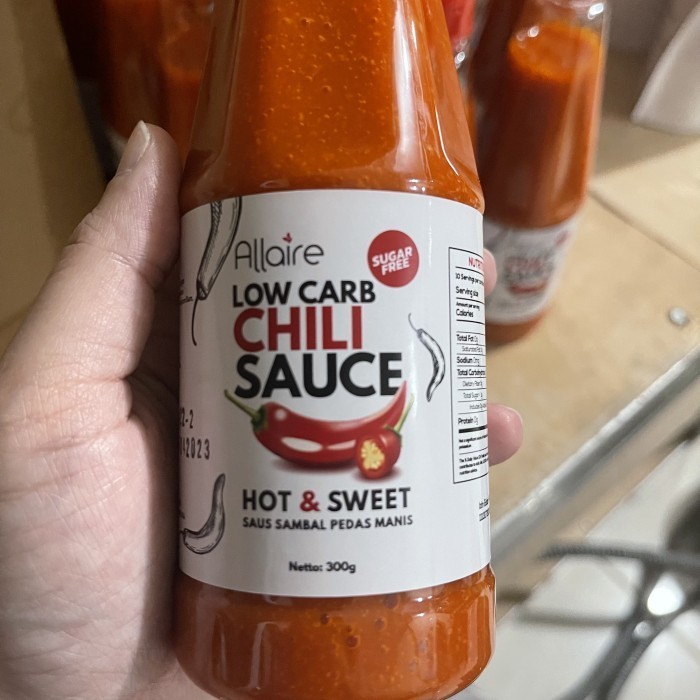 

Saus Sambal Pedas Keto Sugar Free Low Carb Aman Diabetes