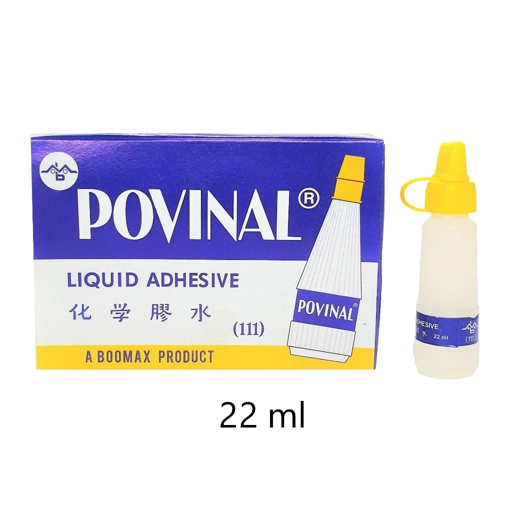 

LEM CAIR POVINAL KECIL 22 ML LIQUID ADHESIVE