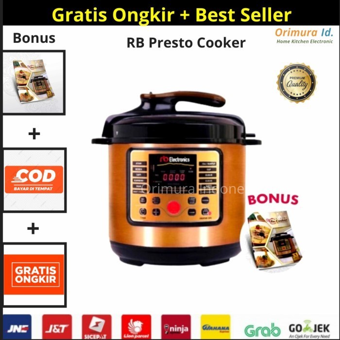 TERBARU MESIN PRESTO DIGITAL MULTIFUNGSI - RB PRESTO COOKER FUNGSI 16 MENU