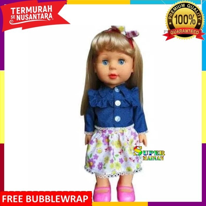 Mainan Anak Perempuan Boneka Bisa Nyanyi Bicara Ngomong