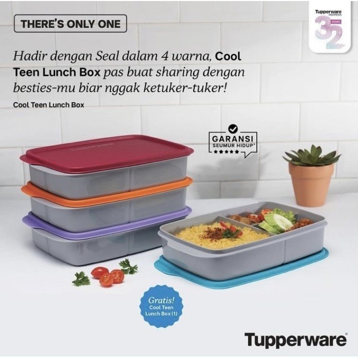 Cool Teen Lunch Box Set Tupperware