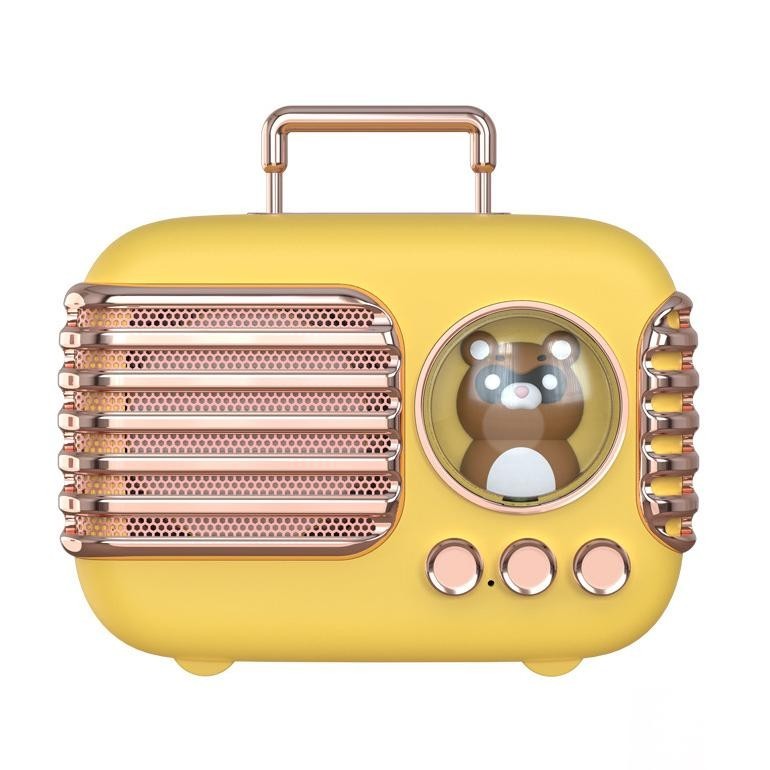 BLUETOOTH MINI SPEAKER BLUETOOTH 5.3 MINI ANIMAL SPEAKER STEREO RETRO OUTDOOR PORTABLE WIRELESS SPEA