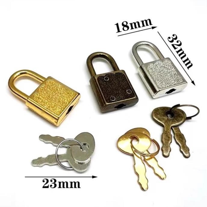 CR - Pirate Treasure Chest Padlock Gembok Mini Mainan Kotak Harta Karun TERLARIS