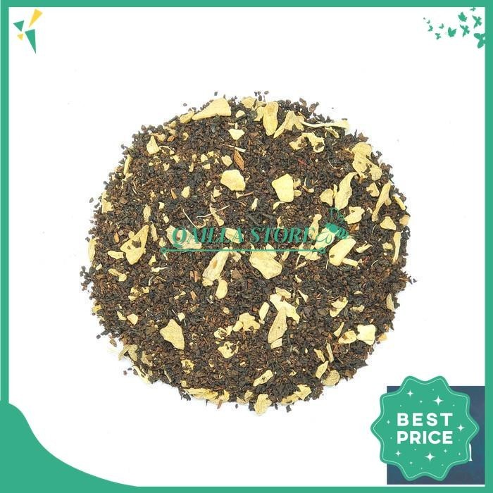 

GINGER BLACK TEA / GINGER TEA BLEND / TEH HITAM JAHE 60 GRAM PRODUK PILIHAN