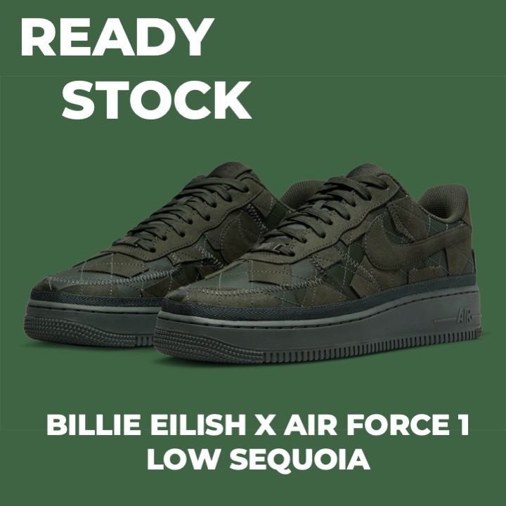 Billie Eilish x Nike Air Force 1 Low Sequoia