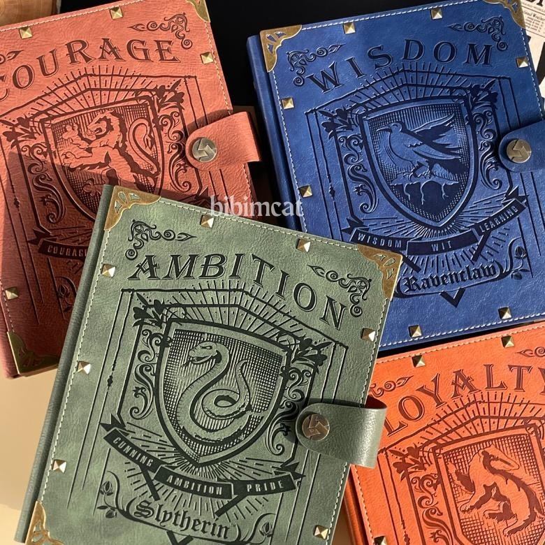 

(A5 Size) Binder Journal Set Hogwarts House Version / Agenda Notebook PC Photocard Free Ongkir