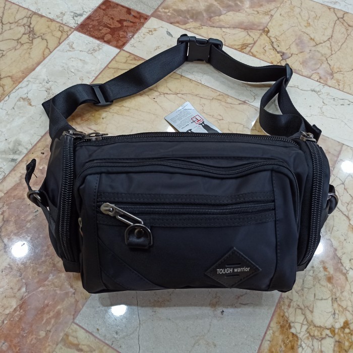 Tas Waist Bag Pria Waterproof Ukuran Besar Jumbo Selempang
