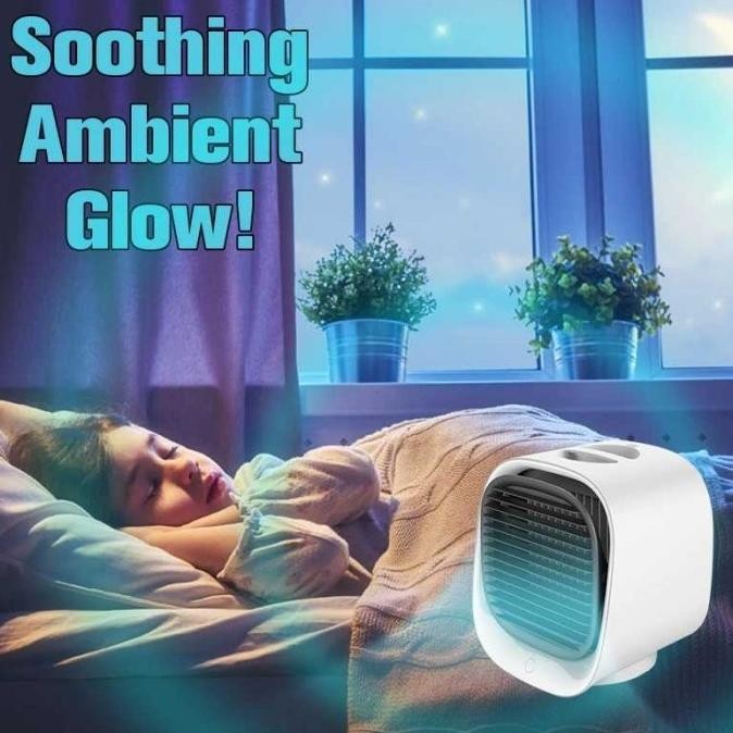 

Kipas Angin Air Cooler Fan Pendingin Ruangan Kamar Mini AC Portable P88L