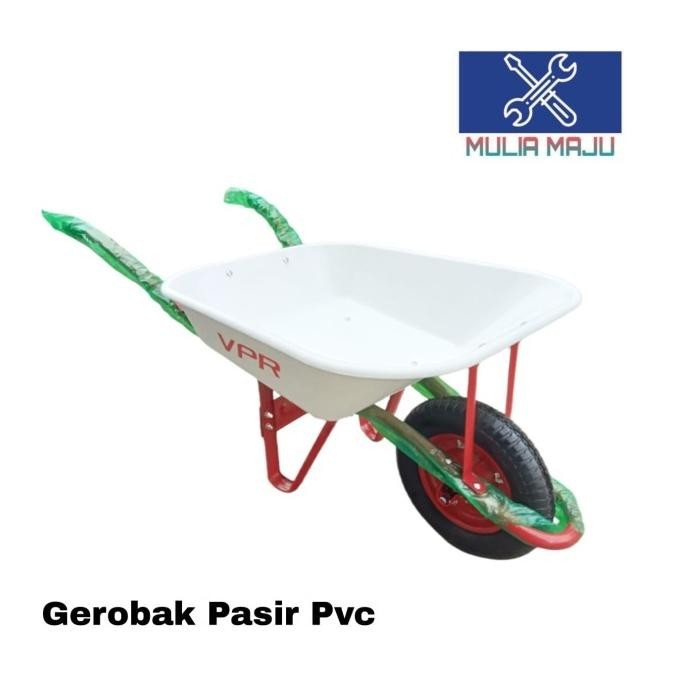 Promo Gerobak Pasir Pvc / Gerobak Sorong Pvc / Angkong Bak Fiber