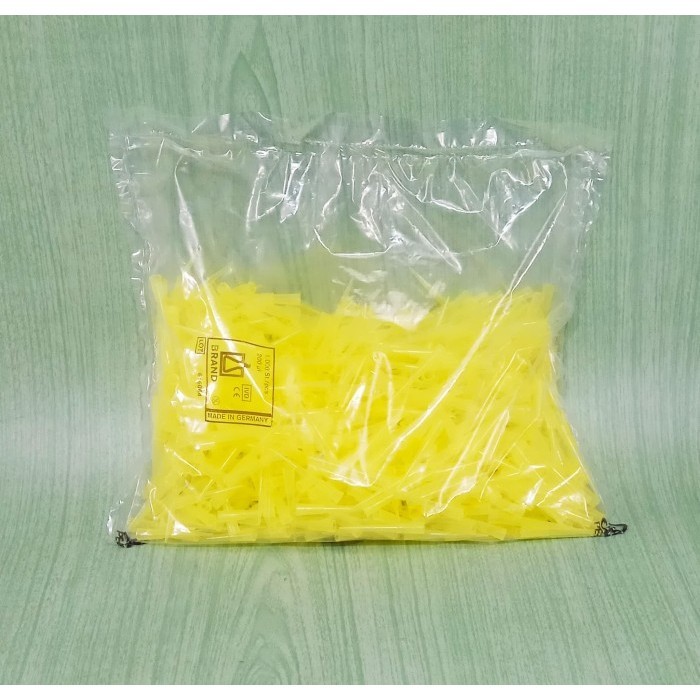 Pipet Tips Yellow Pipette Tips U/Mikropipet 2-200Ul Pkg/1000