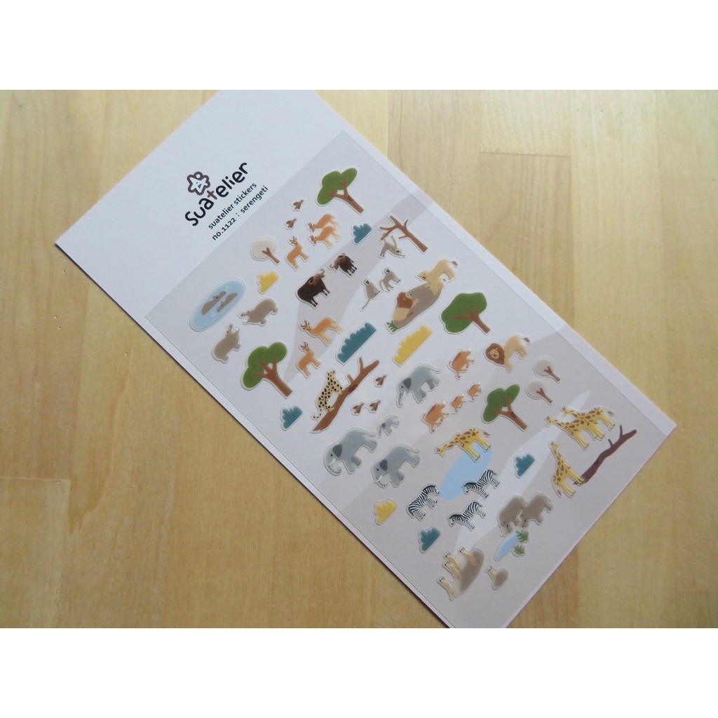 

SUATELIER Sticker No. 1122 serengeti