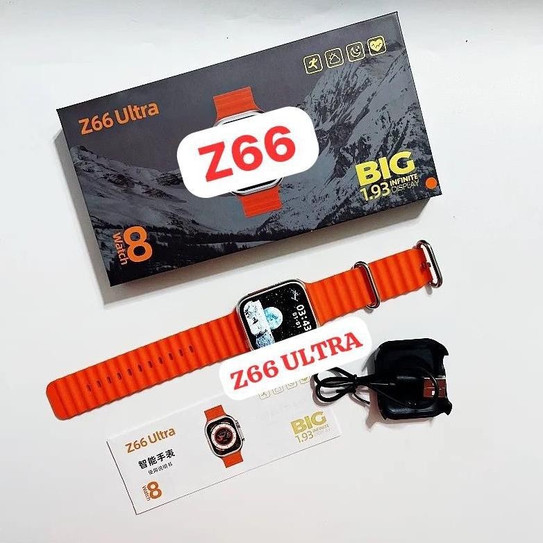 SMARTWATCH Z66 ULTRA SERIES 8 ULTRA FULLSCREEN 1.93 INCH BOX ORIGINAL I8 ULTRA GASS