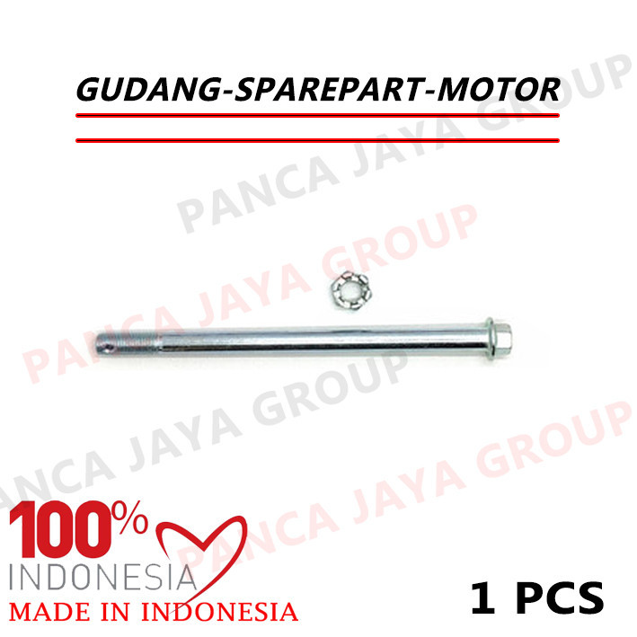 AS RODA DEPAN-MUR FRONT AXLE KEEWAY SHINY 150 SHINY150 KEEWAY VERSILIA 150 VERSILIA150