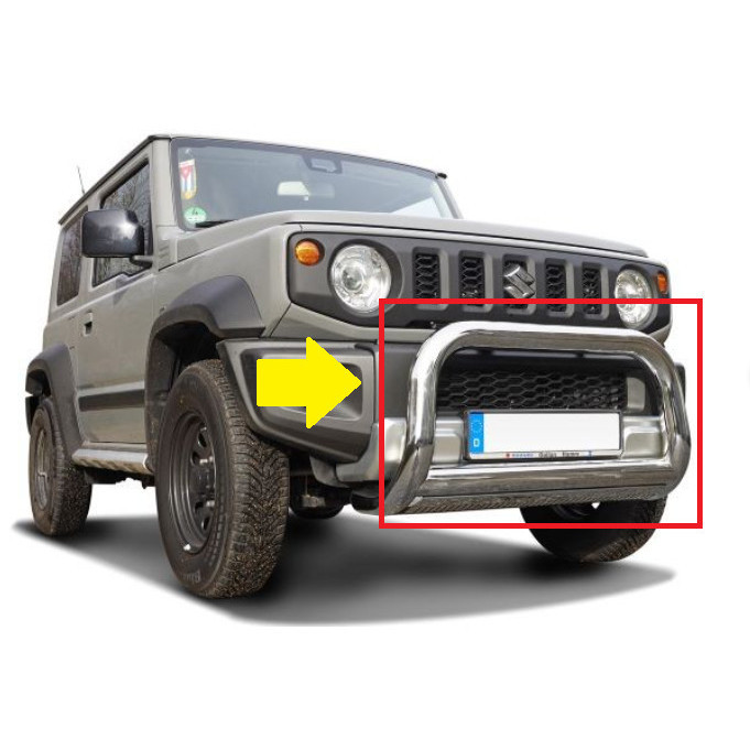 FRONT BUMPER JIMNY JB74 BUMPER DEPAN JIMNY JB74 AKSESORIS JIMNY
