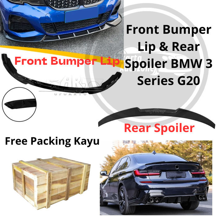 FRONT LIP BUMPER DEPAN SAYAP BELAKANG BODY KIT BMW X3 SERIES G20 M3