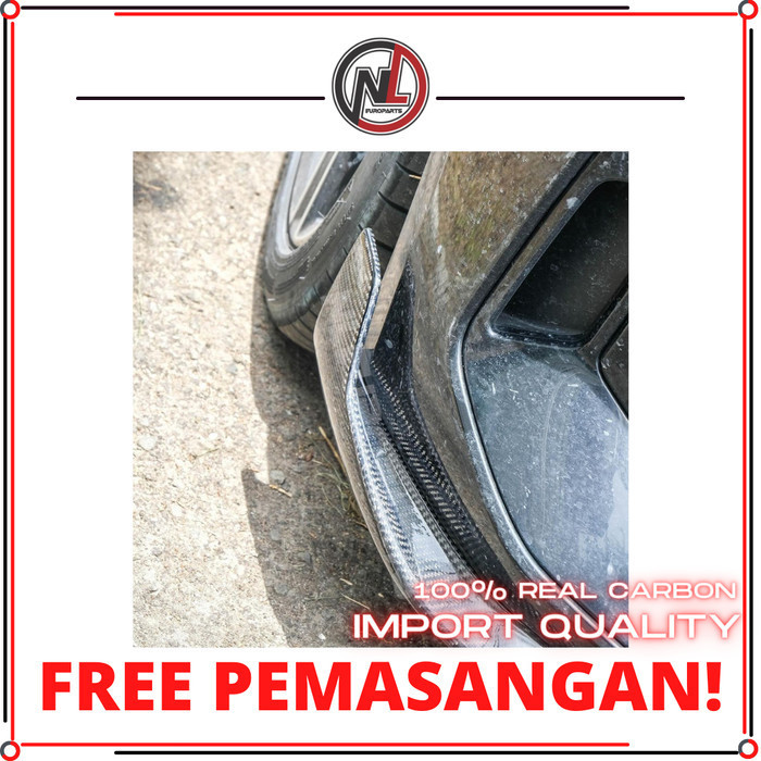 FRONT LIPS BMW G20 LCI 320I 330I CARBON M PERFORMANCE FRONT LIP LIPS