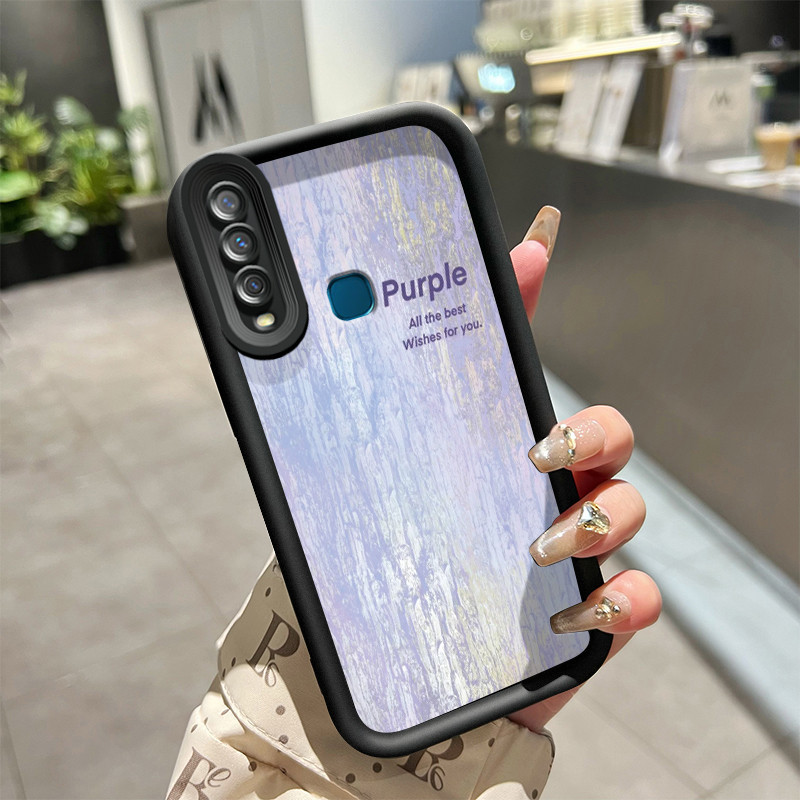 Casing Hp VIVO Y17 Y15 Y12 Y12i Y3 Y3s 2020 Case pelindung lensa kamera Kesing HP Pegangan anti seli