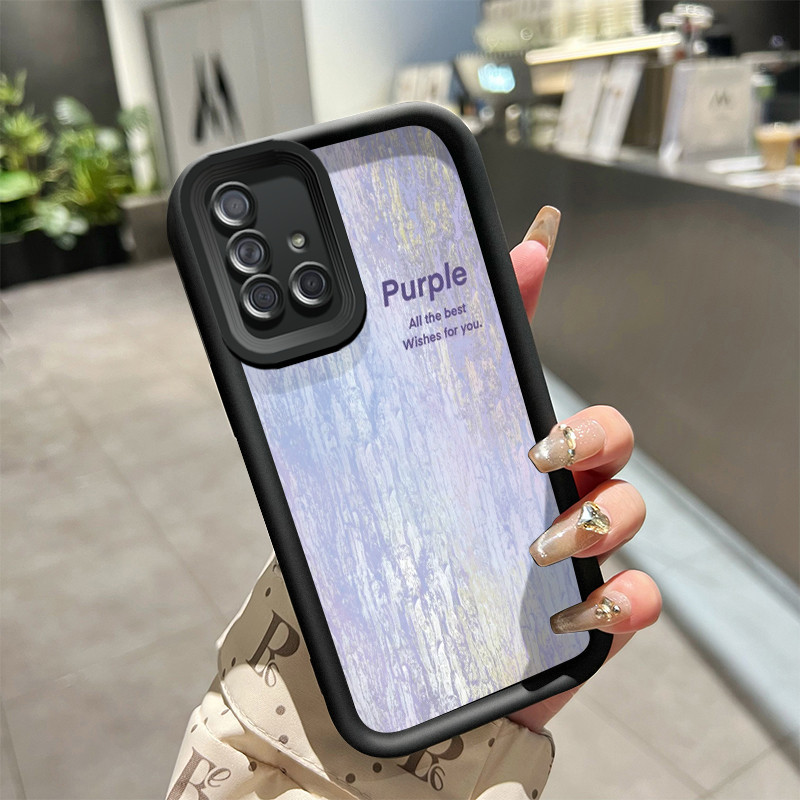 Casing Hp Samsung Galaxy A71 Case pelindung lensa kamera Kesing HP Pegangan anti selip perlindungan 