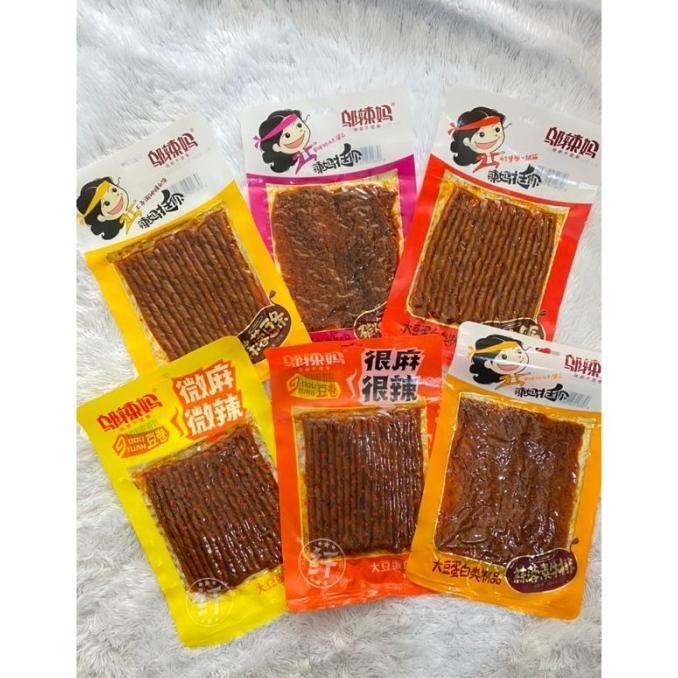 

(HALAL) PAKET 6 RASA KELUARGA WULAMA LATIAO 100gr/paket latiao halal BKS88