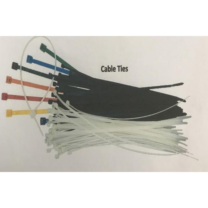 

Cable Ties 50Cm X 7.6 Hitam / Putih /Kabel Tis / Cable Tis /Ikat Kabel