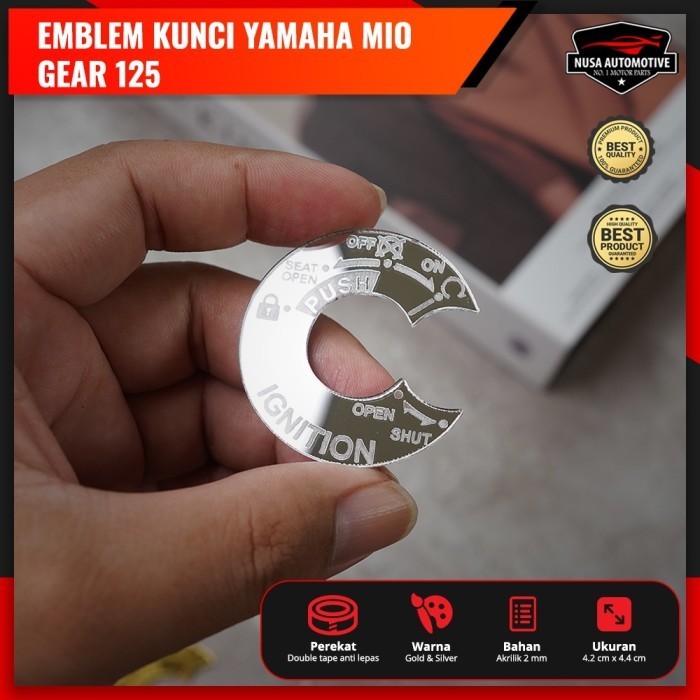 PALING BARU BEST GARNIS KUNCI MIO GEAR EMBLEM MIO GEAR COVER KUNCI MOTOR YAMAHA