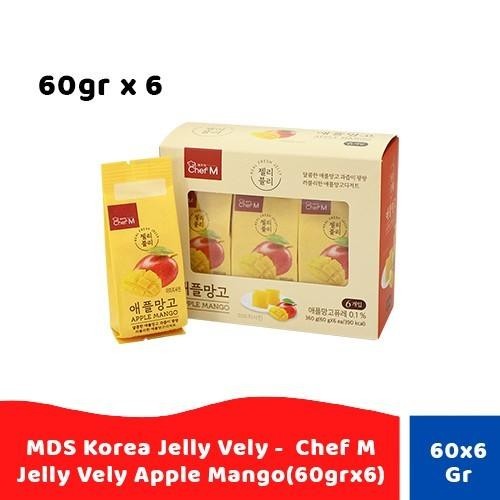 

Chef M Jelly Velly Apple Mango 60gr x 6 Best Seller