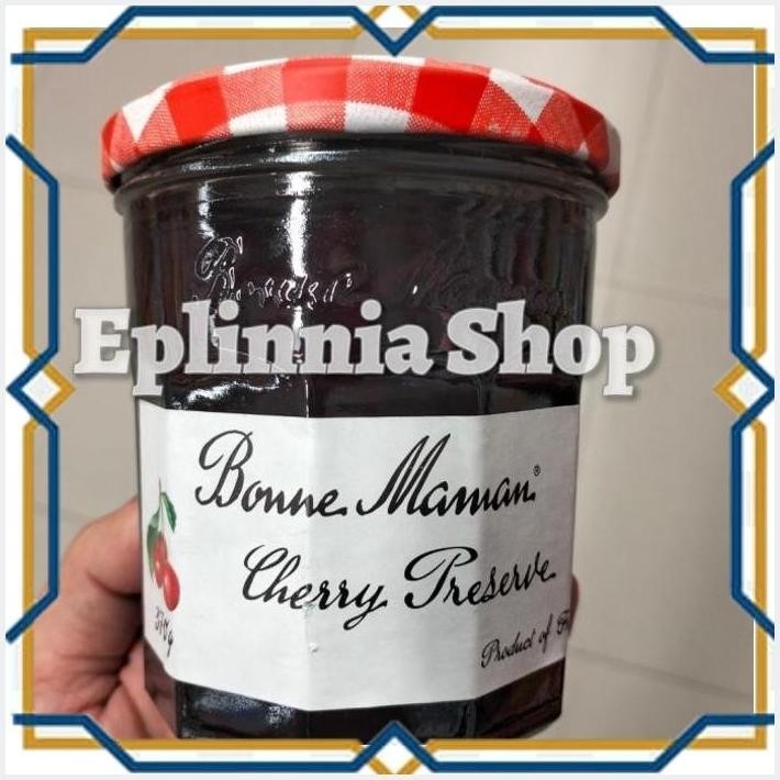 

[EPL] BONNE MAMAN CHERRY PRESERVE 370 GR - SELAI CERI BONE MAMAN