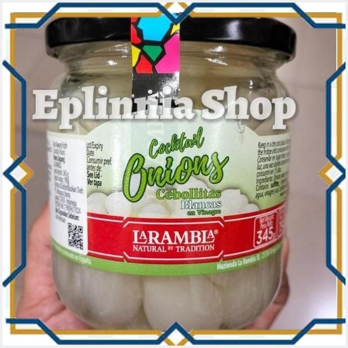 

[EPL] LA RAMBLA COCTAIL ONIONS 345 GR - LARAMBLA ACAR BAWANG PUTIH