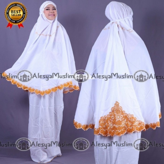 Mukena Dewasa Qasema Warna Dan Motif Random