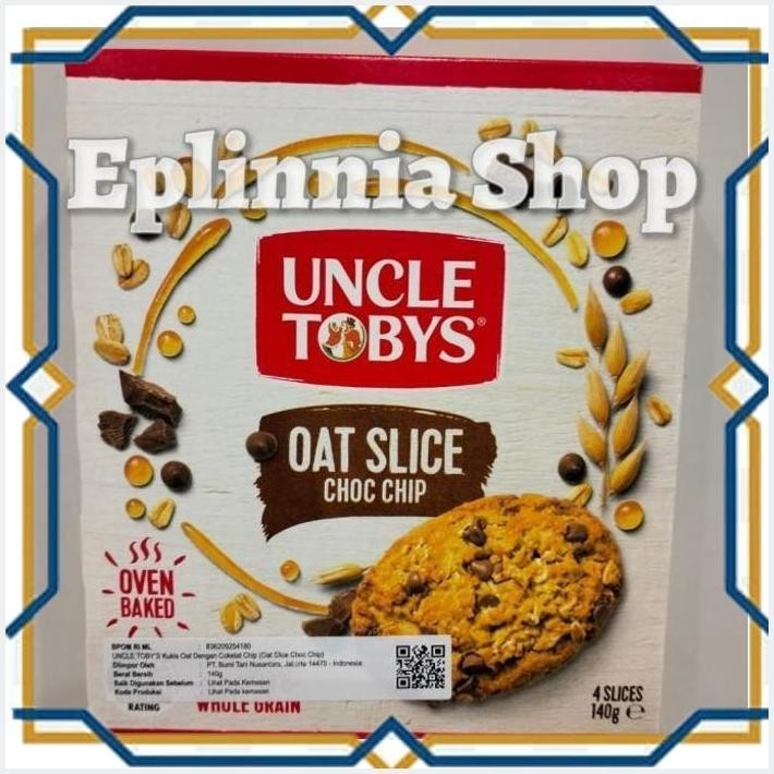 

[EPL] UNCLE TOBYS OAT SLICE CHOCO CHIP 140 GR