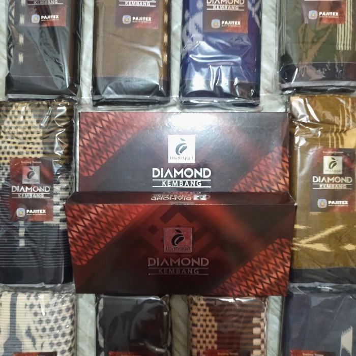 Sarung Mangga Diamond Kembang/Sarung Mangga Berkelas/Sarung Lebaran
