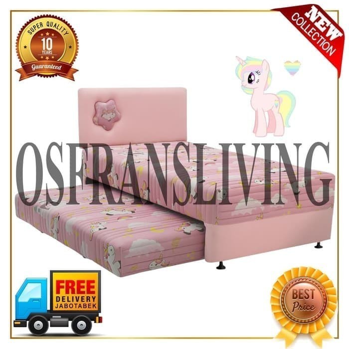 Musterring 2 In 1 Symphony Kids - 120 X 178 -Hanya Kasur Sorong Bawah