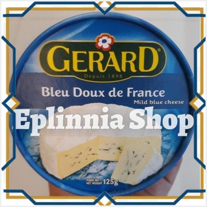 

[EPL] GERARD BLEU DOUX DE FRANCE MILD BLUE CHEESE 125 GR - KEJU BLUE BIRU