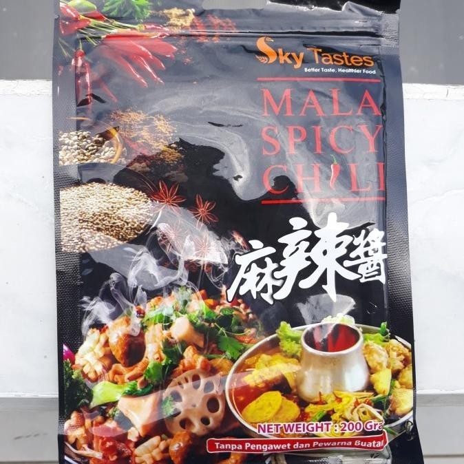 

Sky Tastes Bumbu Mala Spicy Chilli Vegan & Vegetarian TSS